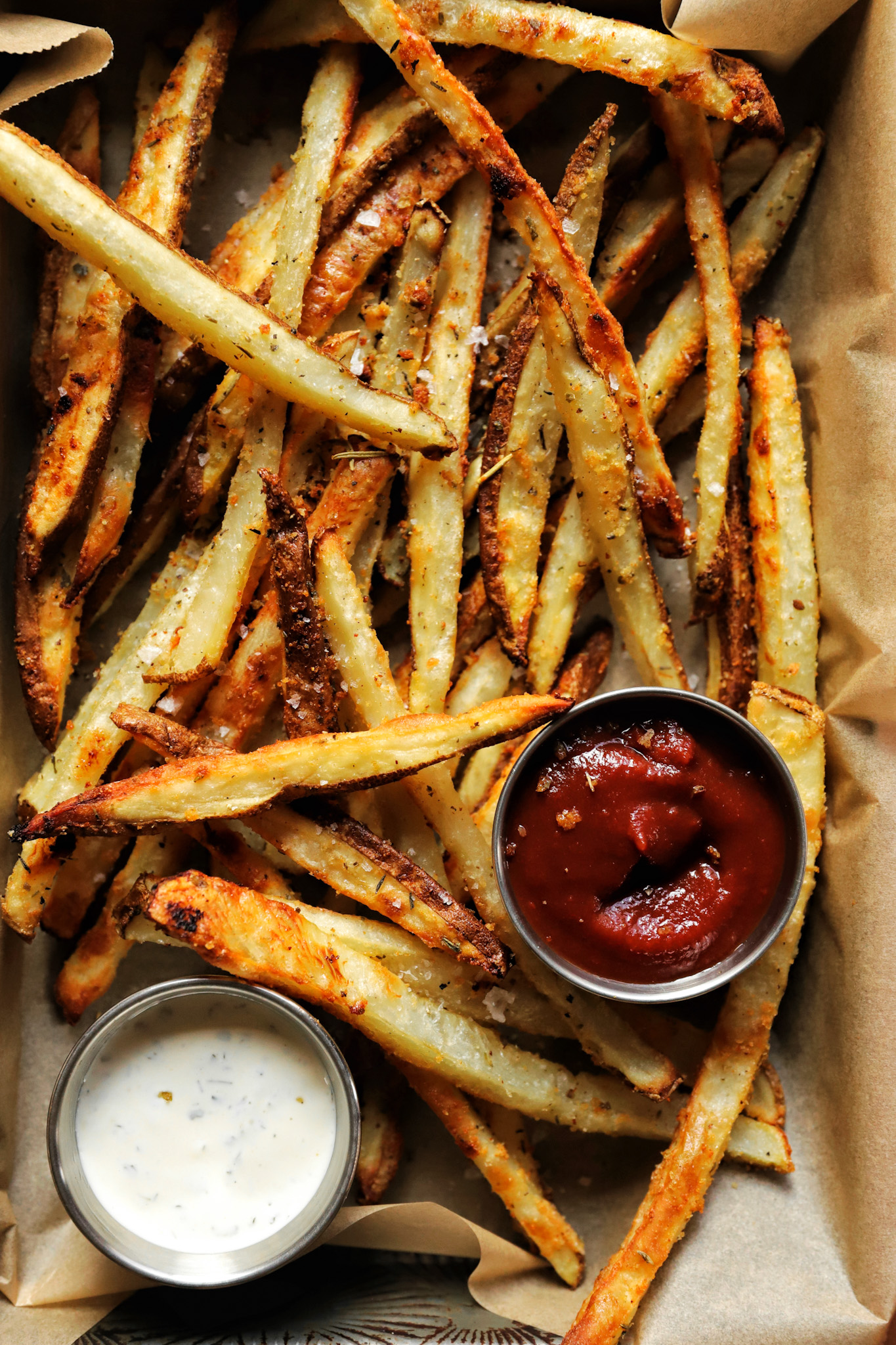 Mini Crispy Smashed Potatoes - Kayla's Kitch and Fix