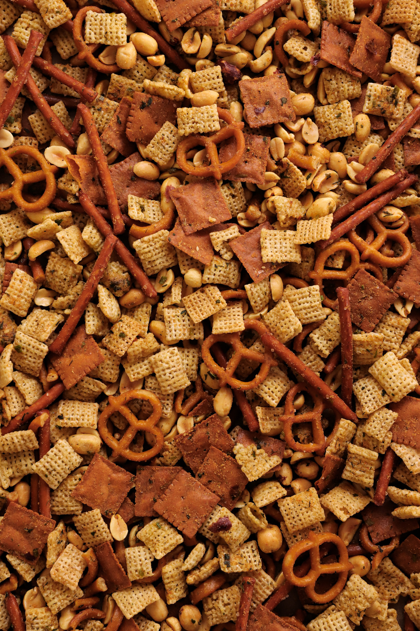 Flavor Bomb Chex Mix - Evergreen Kitchen