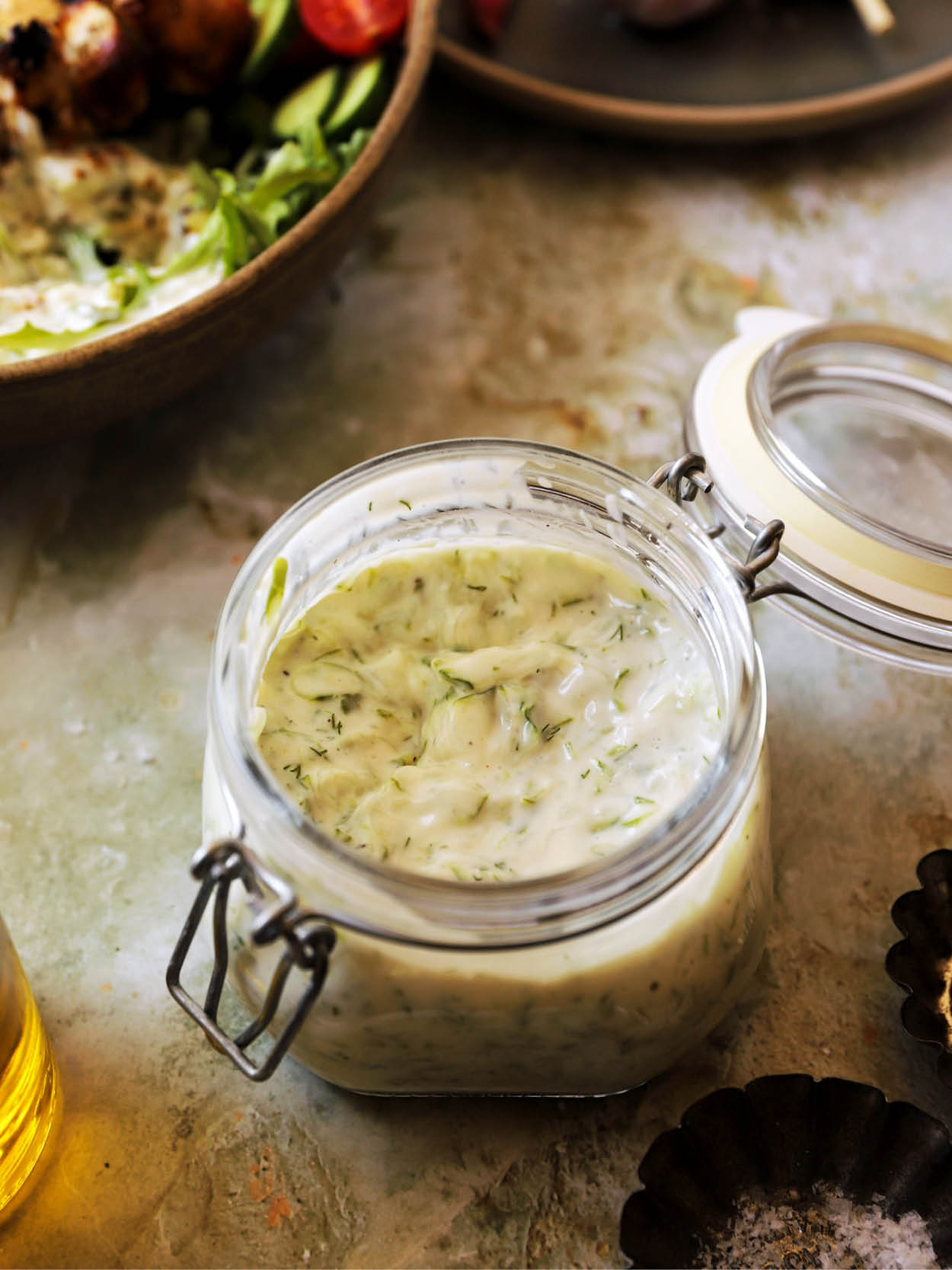 Whole30 & Dairy Free Tzatziki - Kayla's Kitch and Fix