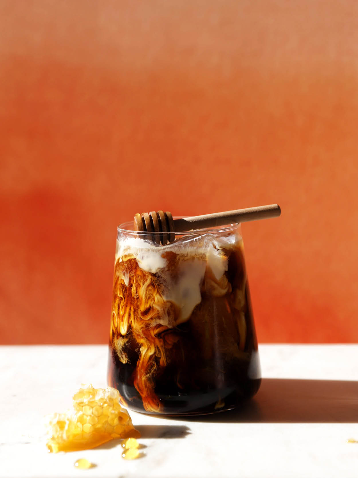 Honey Cinnamon Cold Brew Coffee - With Sweet Honey