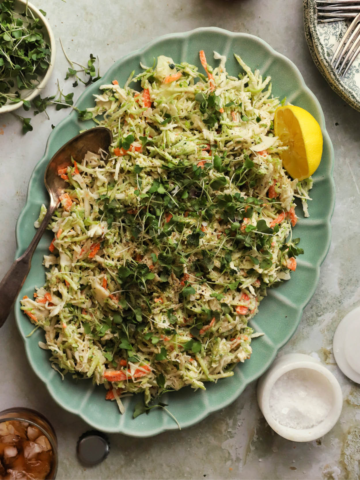 Veggie Packed Coleslaw (GF, DF, Paleo, Whole30, Vegan) Kayla's Kitch and Fix