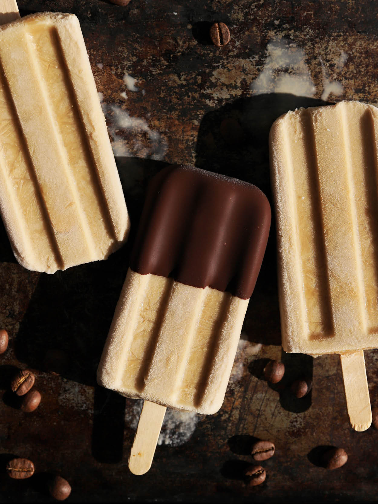 Cold Brew Popsicles (GF, DF, Paleo) - Kayla's Kitch and Fix