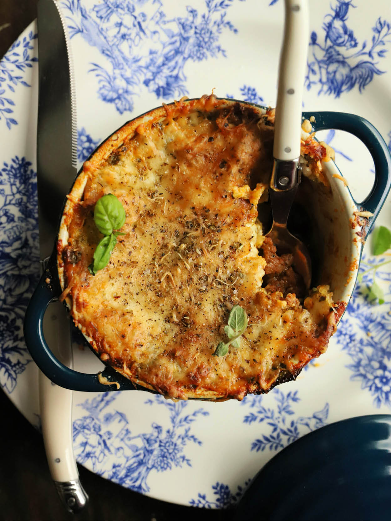 Individual Ramekin Lasagna (GF, DF Compliant) - Kayla's Kitch and Fix