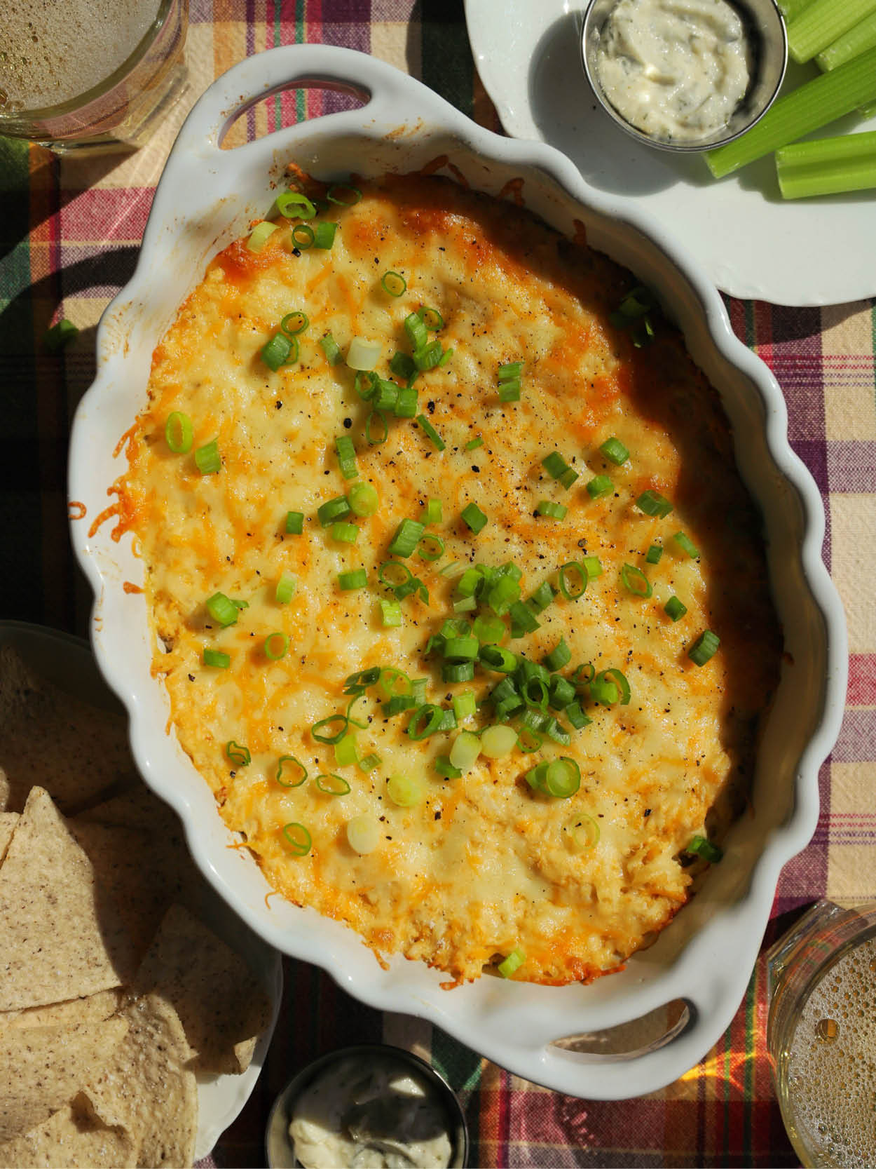 High Protein Buffalo Chicken Dip Kayla's Kitch and Fix